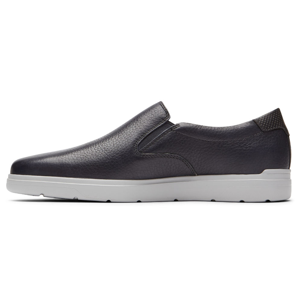 Rockport Singapore Mens Sneakers - Total Motion Lite Slip-On Black - EH5839427